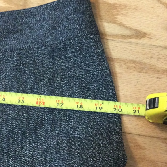 8 Tall Chico’s gray herringbone pants - Picture 8 of 15